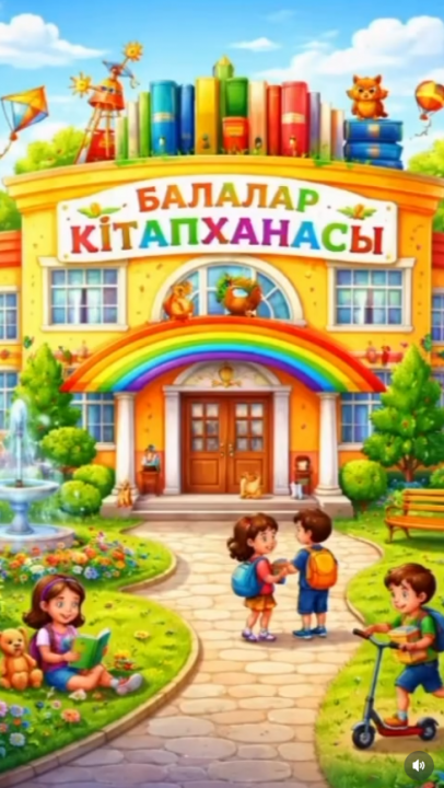 БАЛАЛАР КІТАПХАНАСЫ